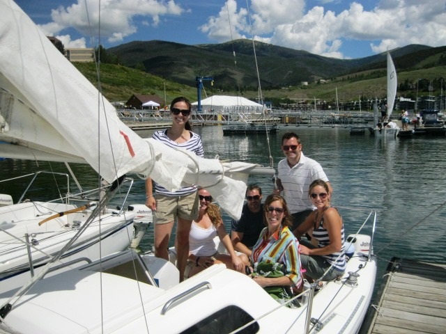 Let's Go Boating.Sample group pic