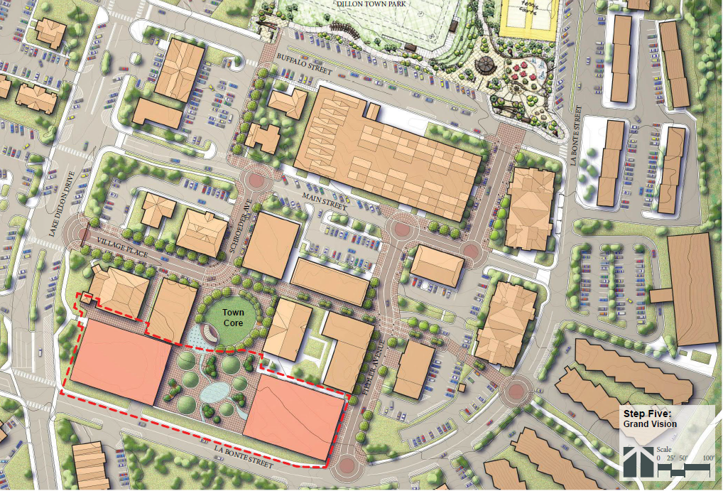 Town Core Masterplan Image